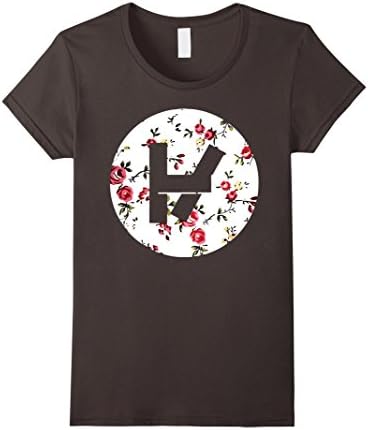 Women's Twenty One Floral TShirt Small Asphalt