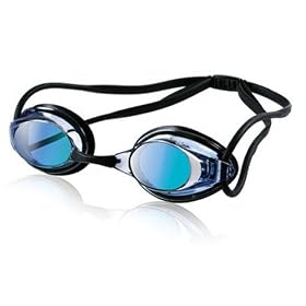 Speedo Aqua Racer Mirrored Swim Goggle by 