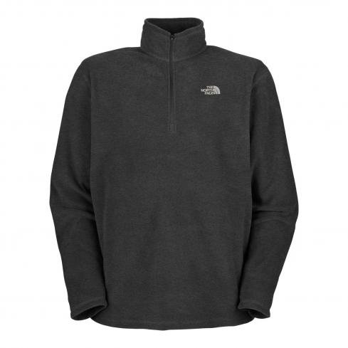 The North Face TKA 100 Microlevour Glacier 1/4 Zip Fleece Jacket - Men's, Graphite Grey Heather, XL On Sale