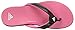 adidas Performance Women's Supercloud Plus Thong W Athletic Sandal,Black/Solar Pink/Grey,6 M US