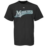 Florida Marlins Official Wordmark Short Sleeve T-Shirt