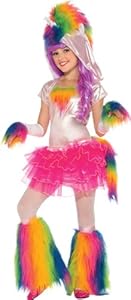 Amazon.com: Rainbow Unicorn Tutu Costume, Large: Toys & Games