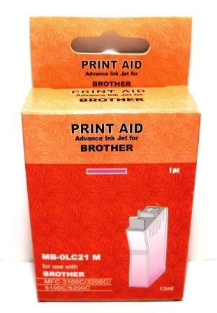 BROTHER LC1000 (LC51) MAGENTA COMPATIBLE INKJET CARTRIDGE