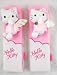 Hello Kitty Car Seat Belt Cover Shoulder Pads Pair