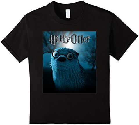 Kids Harry Otter Funny T shirt 12 Black