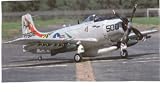 Brand NEW Just Arrived Super Scale & Size Military A1 Skyraider Radio Control Plane