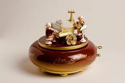Music Box - Mozart at Piano (6.3 inches)