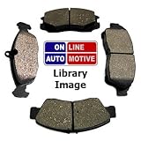 Set of Rear Brake Pads For Nissan X-Trail - 2.2D 10/2001 > 12/2007 (Eng:YD22ETi) All Models