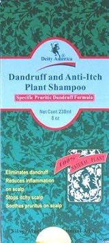 Deity America Shampoo Anti-Itch Dandruff 8 oz. (3-Pack) with Free Nail File