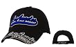 LOS ANGELES - City-series - All Over Print - Black Baseball Cap / Hat One Size Fits Most