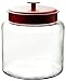 Anchor Hocking 1.5-Gallon Montana Jar with Red Metal Lid