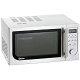 Bartscher-Edelstahl-Mikrowelle-Microwelle-Mit-Heibluft--Grill-900w