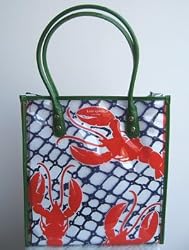 Kate Spade Clear Cape Cod Lobster Griffen Bag Tote