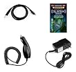 Cell Phone Accessories Bundle (Includes; USB Data Cable, Rapid Car Charger, Home Wall Charger, Generation X Antenna Booster) for LG VOYAGER VX10000, RUMOR UX-260, SCOOP LX260, ENV VX9900, CHOCOLATE VX8500, CHOCOLATE 2 VX8550, VX8600, AX8600, AX275, VX8350, VX5400, CE110, VU CU920 CU915, LX570 MUZIQ, CU575 TRAX, VX8700, CU720 SHINE, VX9400, AX380, UX-380, VX8800 VENUS, CU515, LX160, AX565