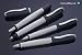 Pelikan 362 Epoch Onyx and Silver Fountain Pen - Silver/Black, Fine Nib 945642
