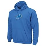 Detroit Lions Blue Team Logo Patch Tek Hoody - Medium
