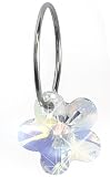 Nickel Free Swarovski Flower Dangle, Rainbow