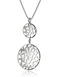 Zina Sterling Silver Confetti Snake Chain Pendant Necklace, 17"
