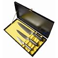 Tojiro Senkou 3 Piece Professional Kitchen Knife Set in Presentation Box