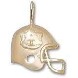 Auburn Tigers AU Helmet Pendant (14kt)