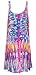 Missy and Plus Raya Sun Embroidered Tie Dye Dress/Cover Up