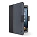 Chambray Tab Cover / Case with Stand for Apple iPad mini (Black/Grey)