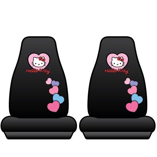 2 Front Seat Covers  Hello Kitty