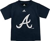 Atlanta Braves Navy Toddler Mascot T-Shirt