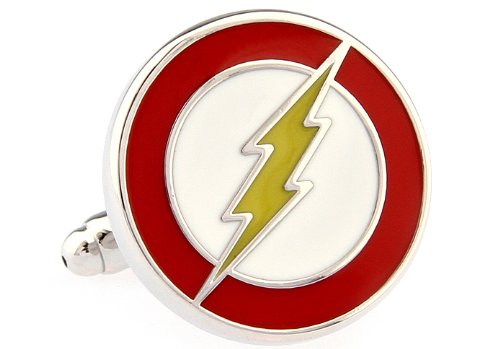  DC Comics Universe The Flash Superhero Cufflinks Cuff Links