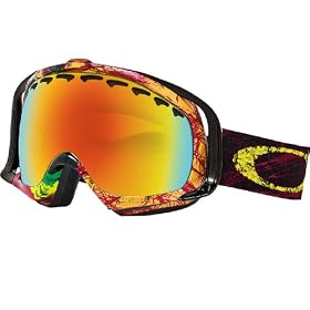 Oakley Tanner Hall Crowbar Goggle – Mens – Rasta-Lion/Fire thumbnail