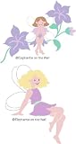 Corner & Vine Fairies Paint by Number Wall Mural