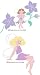 Corner & Vine Fairies Paint by Number Wall Mural