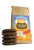 Alpine Caveman Cookies: Healthy, Gluten-free, High-protein, Paleolithic (1 Bag of 12 Cookies)