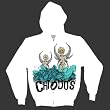 CHIODOS - Crystal Mine - White Zip Up Hoodie