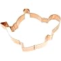 Old River Road Teapot Shape Cookie Cutter, Copper