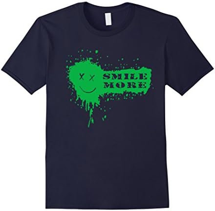 Men's Smile T-Shirt More Medium Navy