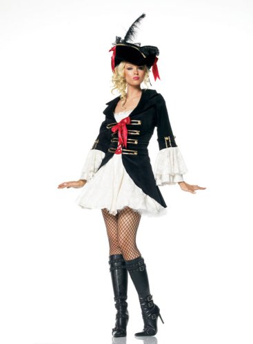 Sexy Pirate Captain Swashbuckler Halloween Costume
