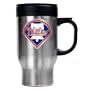 Philadelphia Phillies Stainless Steel Travel Mug  (Primary Logo)
