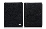 iPad2　本革ケース　高級本皮オーストリッチ ディープ・ブラック ルイ･ヴィトン