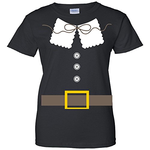 Women's T-Shirt: Thanksgiving Pilgrim Costume