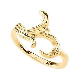 14K Yellow Gold Fashion Ring