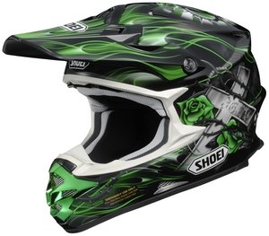 Shoei Vfx-w Grant Tc-4 SIZE:LRG Off Road Motorcycle Helmet