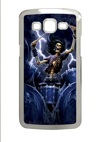 Death Drummer Custom Samsung Grand 7106/2 Case Cover Polycarbonate Transparent