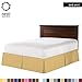 Nestl Gold Bed Skirt Queen Size - Queen Bed Skirt 14 Inch Drop - Brushed Microfiber Bed Skirts - Hotel Quality Pleated Bed Skirt - Shrinkage & Fade Resistant