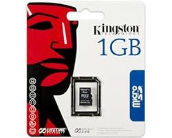 Kingston 1GB micro SD Card (Retail Package)