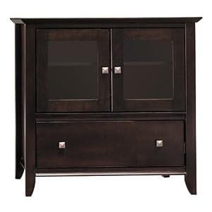 Bush Furniture Sonoma Small TV Stand, Mocha Cherry Veneer by