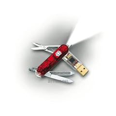 Victorinox Flash 8GB, Rubin transparent (1024)