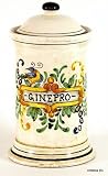 MAJOLICA: Canister ''Ginepro'' [Juniper] [#123/G]