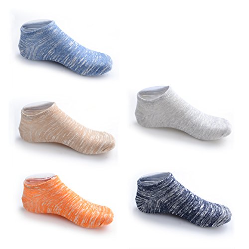 (アイラブコス)iLoveCos JP ストライプ模様 メンズ ソックス 5足セット