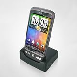Socle/Dock/Station d'accueil + chargeur secteur et cable USB fournis pour HTC Desire